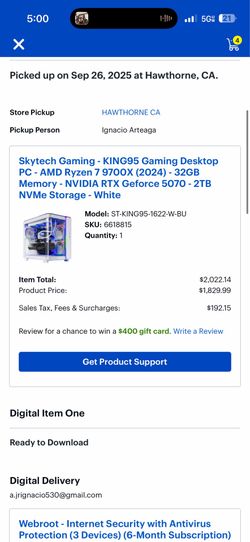 Gaming pc