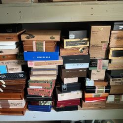 Various Cigar Boxes