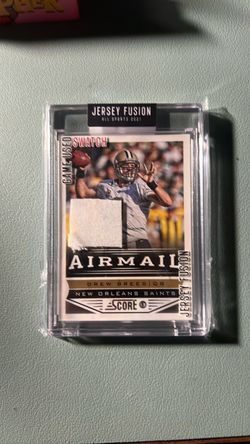 Drew Brees Game Used Swatch New Orleans