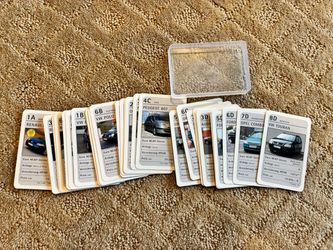 Circa 2002–2003 German "Sicherheits-Quartett" Auto Card Deck (Renault Promotional Item)