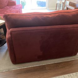 Two Piece Couch With Coffee Table