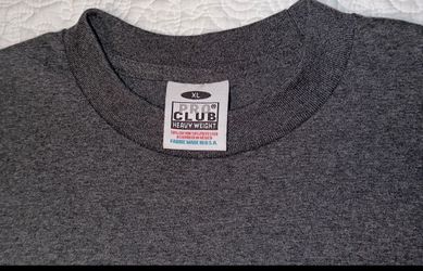 Pro Club Heavy Weight Charcoal Gray T Shirt Men’s XL Crew Neck