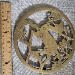 Brass Deer trivet