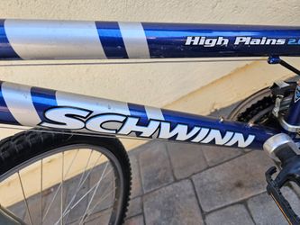 Bicycle Schwinn 17 inch frame 26 inch wheels excellent condition  new used very lightly three or four times. It's not a Walmart bike it was purch purc