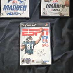 #Playstation 2 #Games #PS2 #Madden #ESPN #NFL