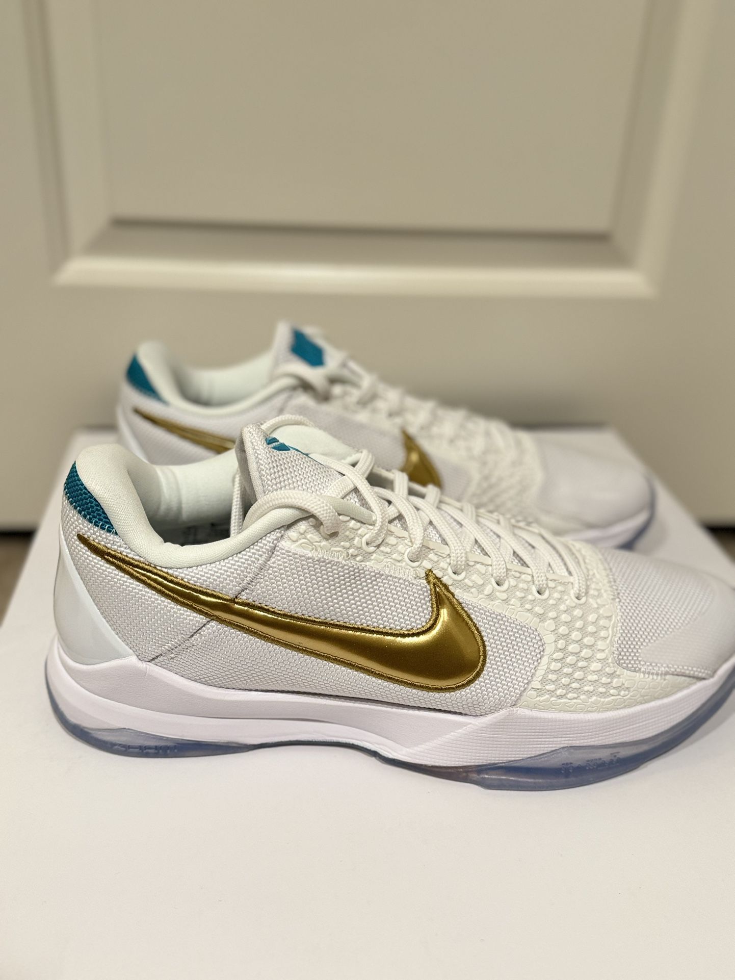 Brand New Nike Kobe 5 Protro Undefeated What If Pack White Color 