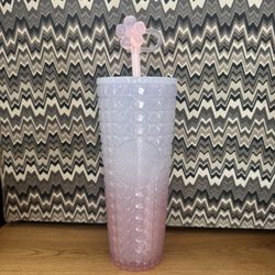 STARBUCKS CHERRY BLOSSOM SAKURA COLLECTION 2026 Cold Cup Tumbler with Straw