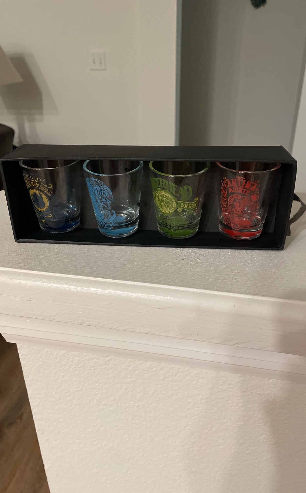 Lucky Brand Set Of Shot Glasses