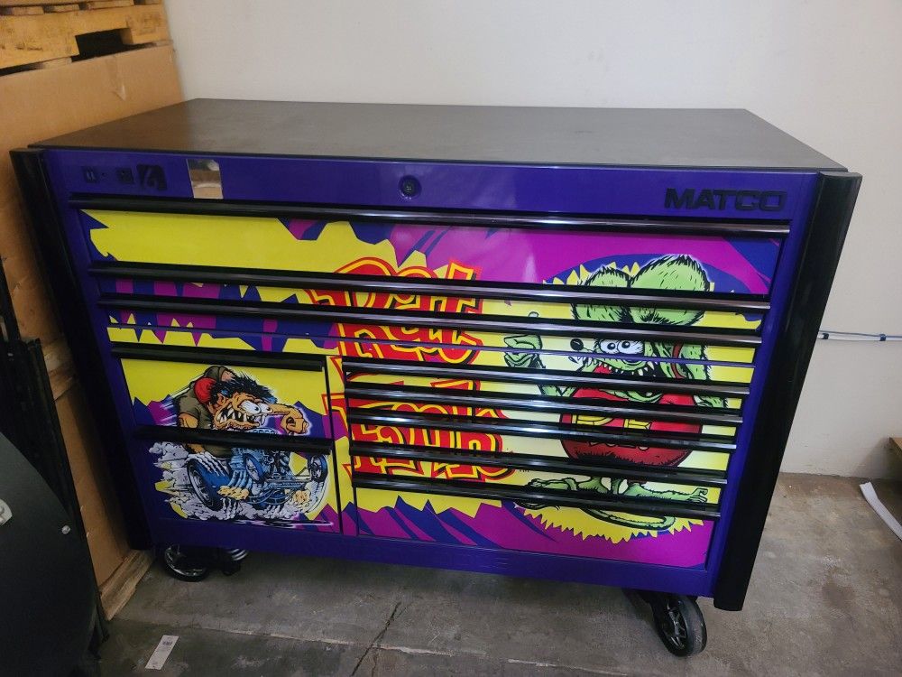 Matco 6S 28' Toolbox Rat Fink Edition