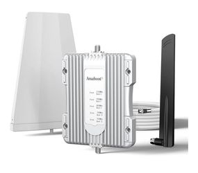 Amazboost Cell Phone Booster with LCD Display, Cell Phone Signal Booster