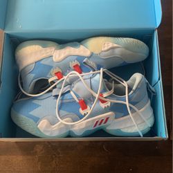 Trae Young 1s Blue/white