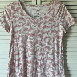 Spring Attire Butterfly Tee