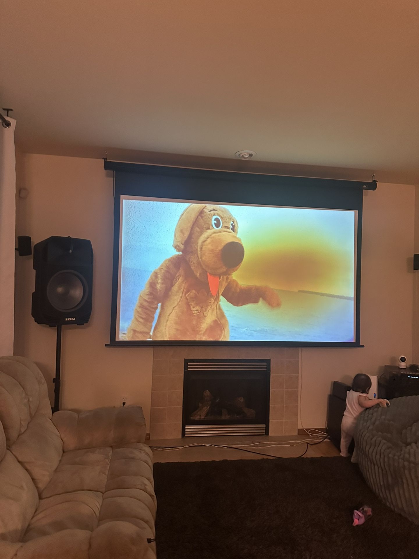 Electric Projector Screen