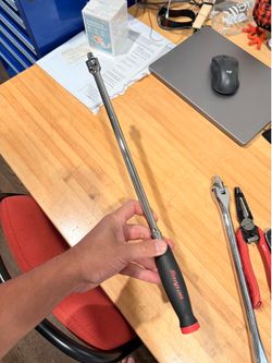 SnapOn 3/8 Soft Grip 18” Breaker Bar