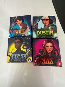Stranger Things McDonalds toys NEW