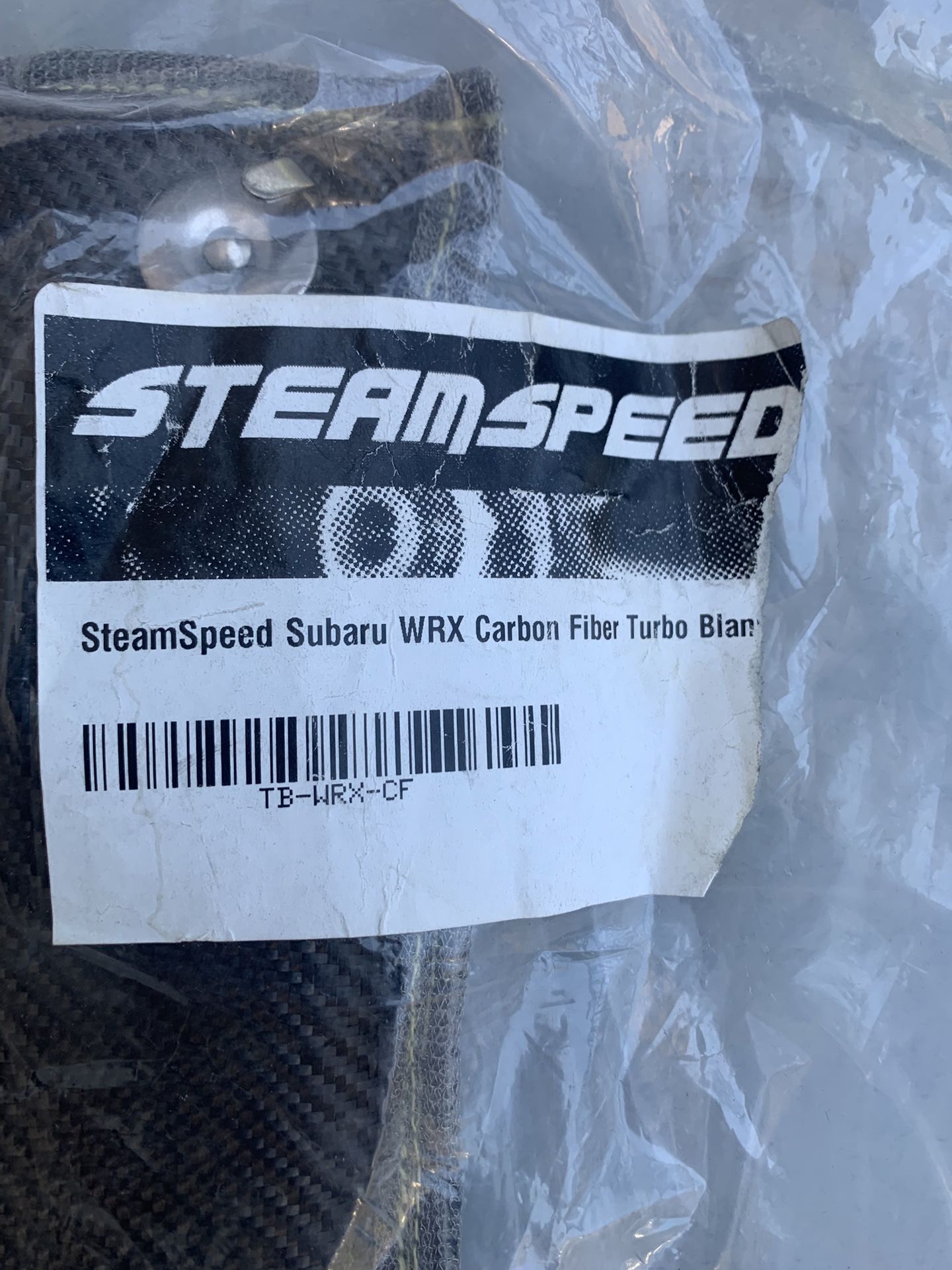 SteamSpeed  Subaru WRX STI Carbon Fiber Turbo Blanket 