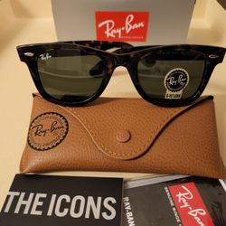 Ray Ban Classic Wayfarer Sunglasses Tortoise 🕶️