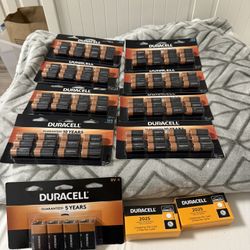 Duracell Battery Bundle – CR123, CR2025 & 9V – NEW (Bulk Deal)