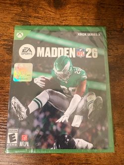 Madden 26 Xbox Series X edition.