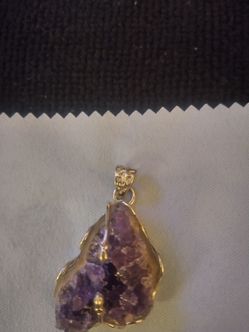 African Amethyst Pendant
