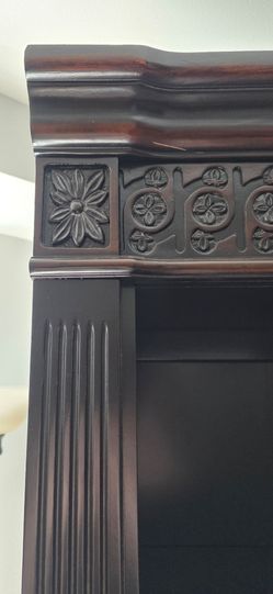 Solid wood "Nicolas" bookcase by Coaster Furniture