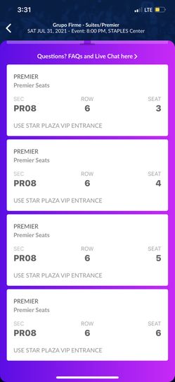 Grupo Firme Concert Tickets