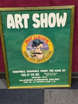 Robert Williams Signed Original