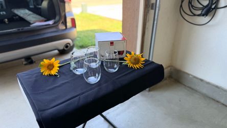 Stemless Wine Glasses Set with Box