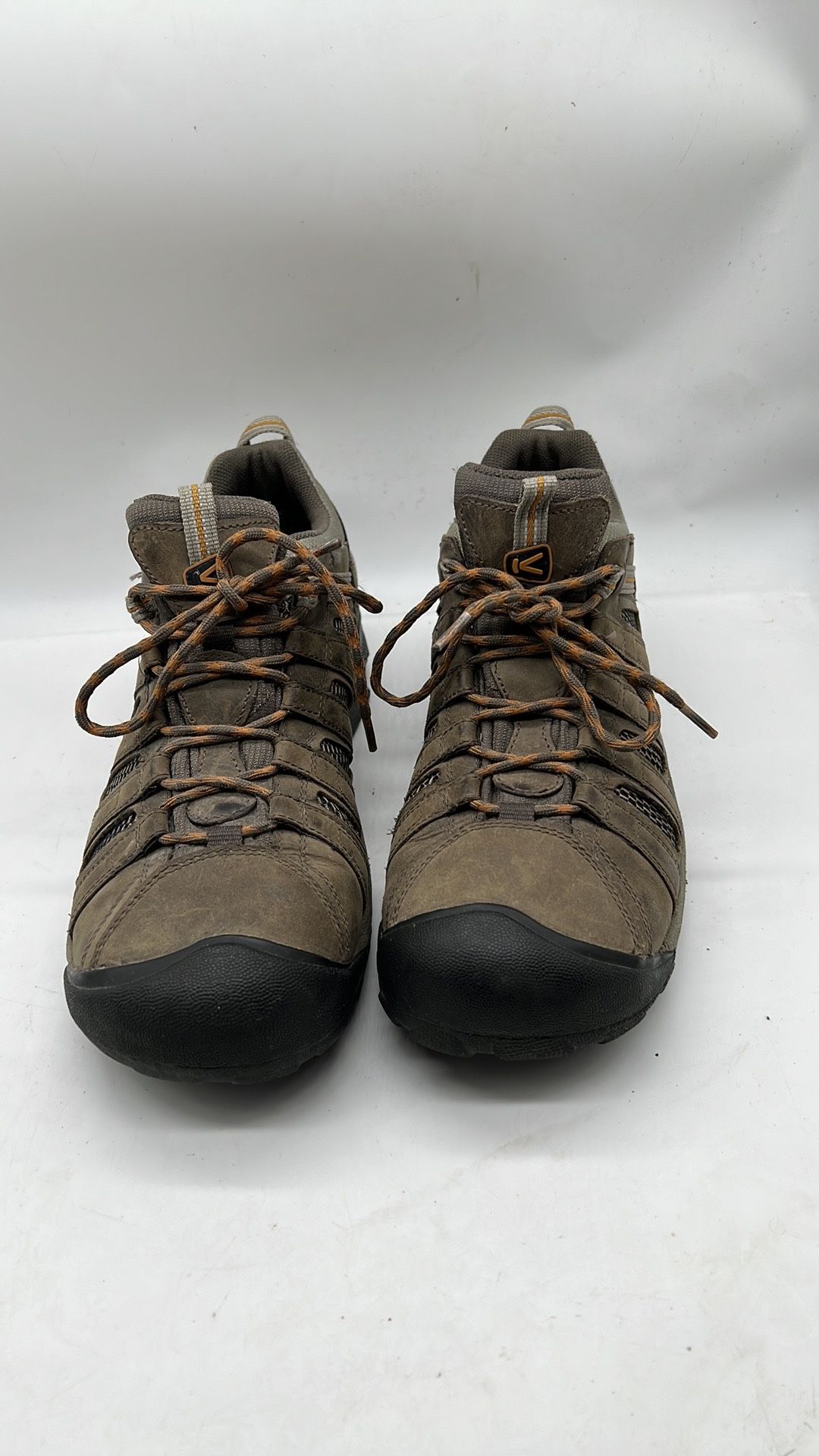 KEEN Targhee Hiking Waterproof Brown Leather shoes men Size 13