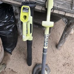 Weed eater and blower