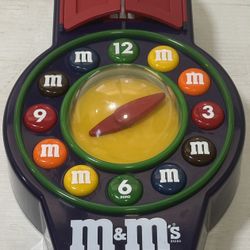 M&M’s Animated Pendulum Cookoo Wall Clock Vintage Collectible - selling for parts