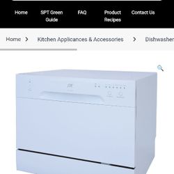 SD-2213W: Countertop Dishwasher – White