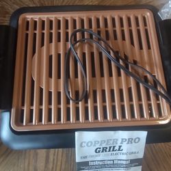 Copper Pro Smokeless Indoor Electric Grill


