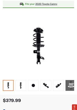 2020 Toyota Camry Duralast Suspension Strut and Coil Spring Assembly