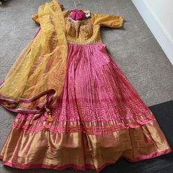 Indian floor length gown