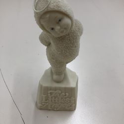 1999 Dept. 56 Snowbabies The Littlest Angel Figure 5 3/5" x 2 1/4