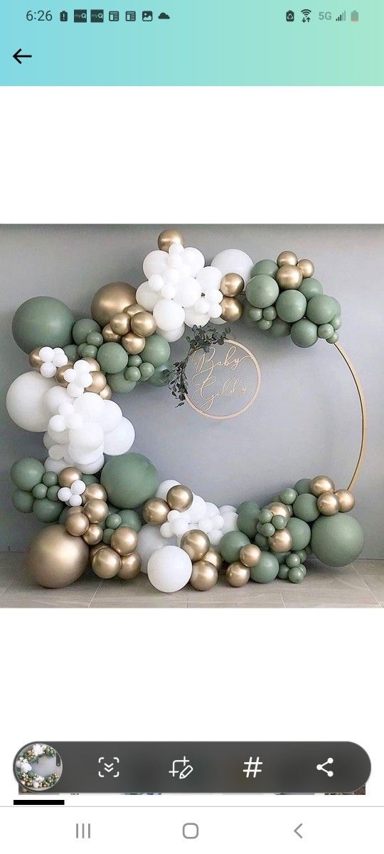  Metal Balloon Arch kit

