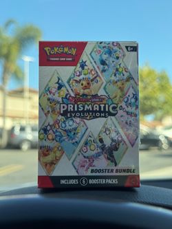 Pokemon Prismatic Evolutions - Booster Bundle