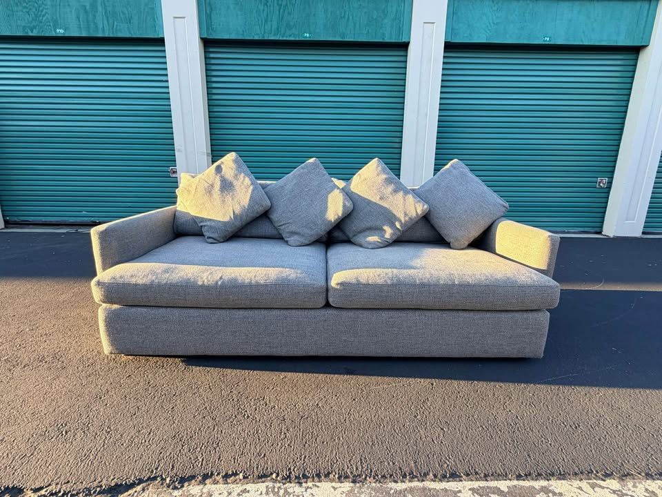 Crate And Barrel Lounge Deep Sofa for sale