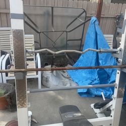 Bench And Squat Rack 