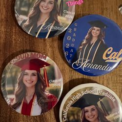 Graduation buttons