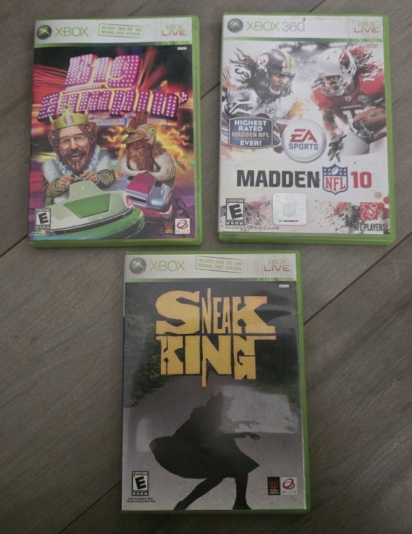 XBOX - XBOX 360 GAMES