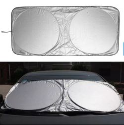 Car Windshield Cover Sunshade Sun Shade Windshield Visor Cover Foldable Shade Shield