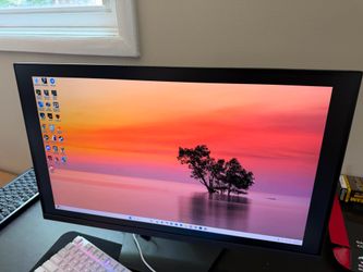 Gaming PC and Monitor