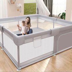 Baby Playpen 50x50 Inch, Play Pens for Babies and Toddlers Baby Fence Baby Play Yards for Indoor & Outdoor