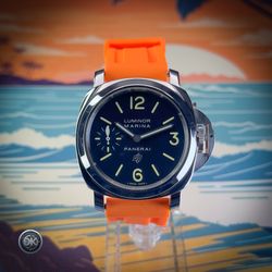 Precision Chrono DK🪐AVAILABLE—Panerai Luminor Marina Logo 44mm | Ref: PAM01005 | Box & Papers | Very Good Condition