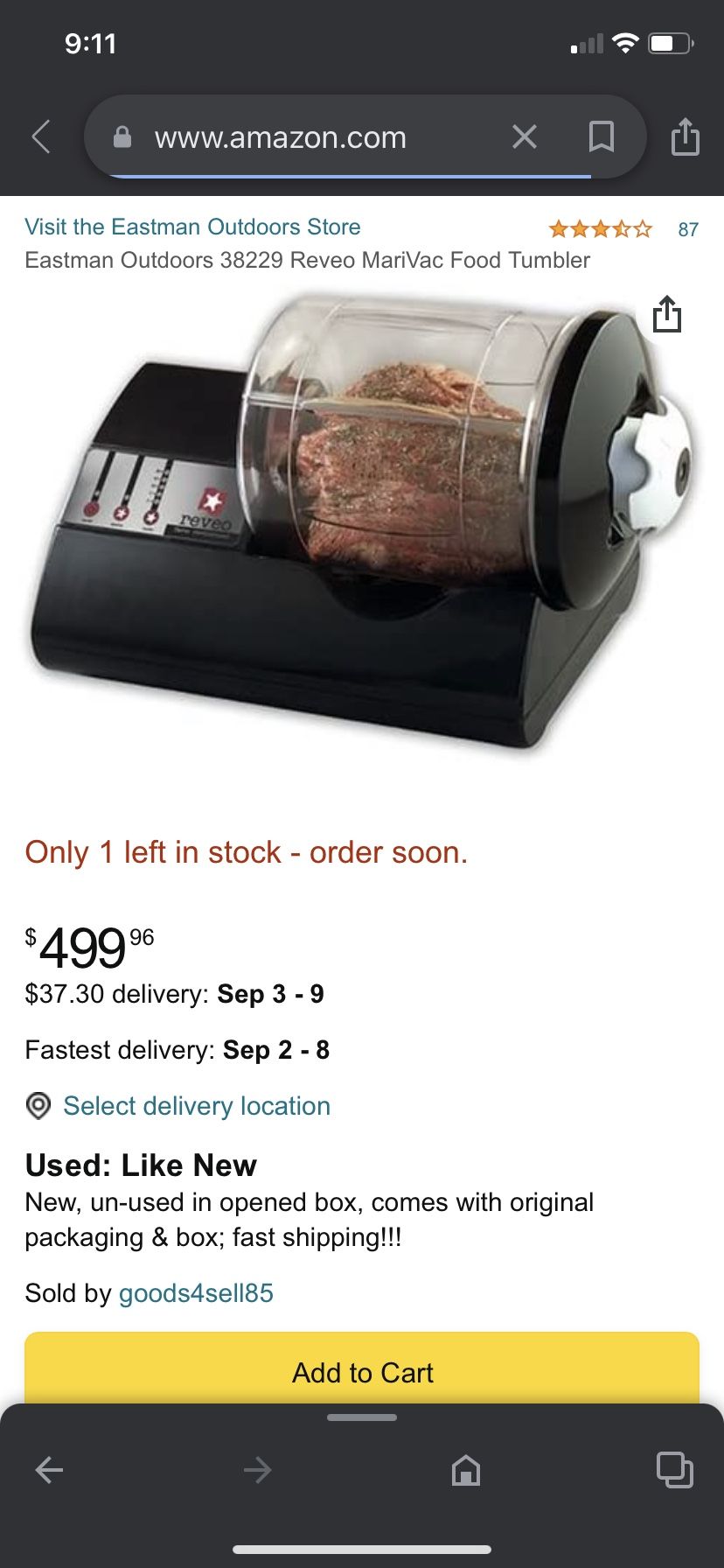 Reveo Marivac Food Tumbler