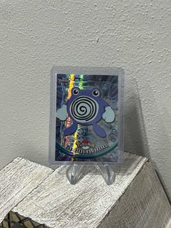 2000 Topps Chrome Pokemon Poliwhirl #61 Spectra Chrome Red Font Rare Vintage