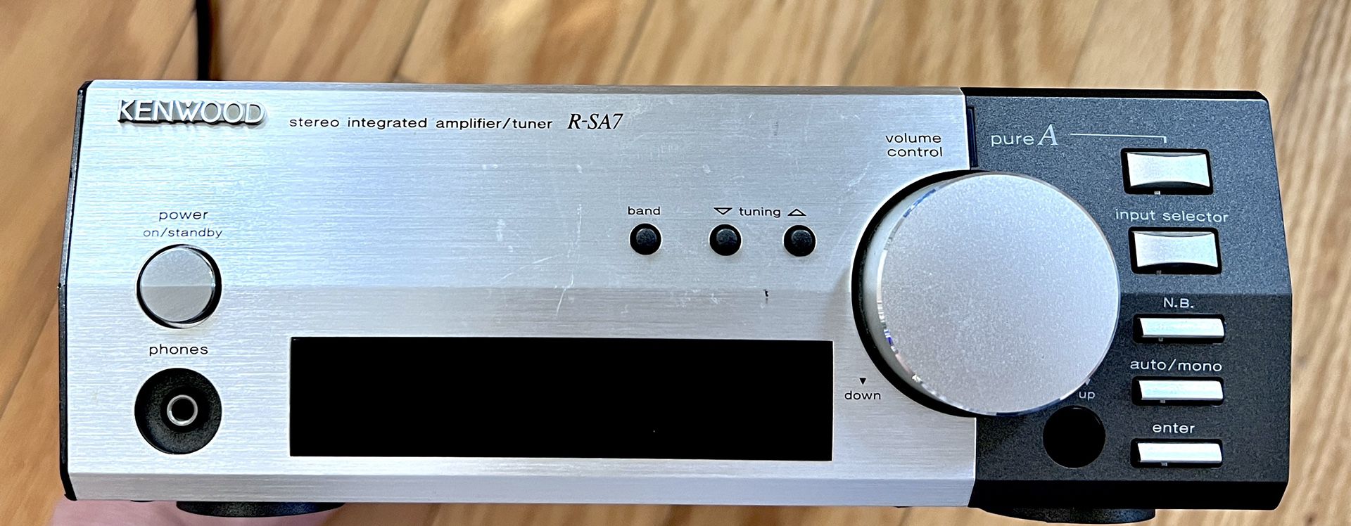 KENWOOD R-SA7 Receiver/CD Amplifier - Good Condition from Japan