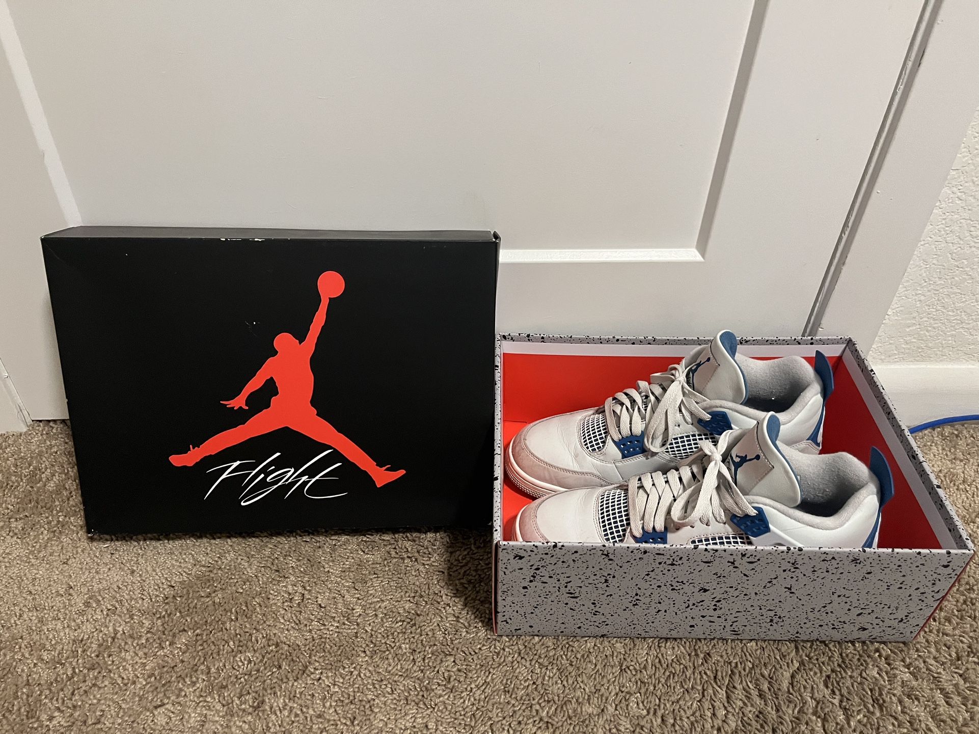 Size 11 - Jordan 4 Retro Military Blue 2024